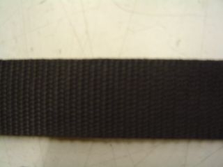 Nylongurtband schwarz 3 cm breit