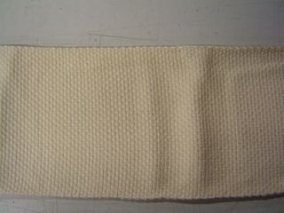 Baumwollgurtband 12 cm breit hellbeige