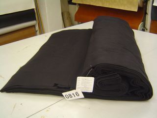Dekomolton schwarz 300 cm breit 160 g/m² B1